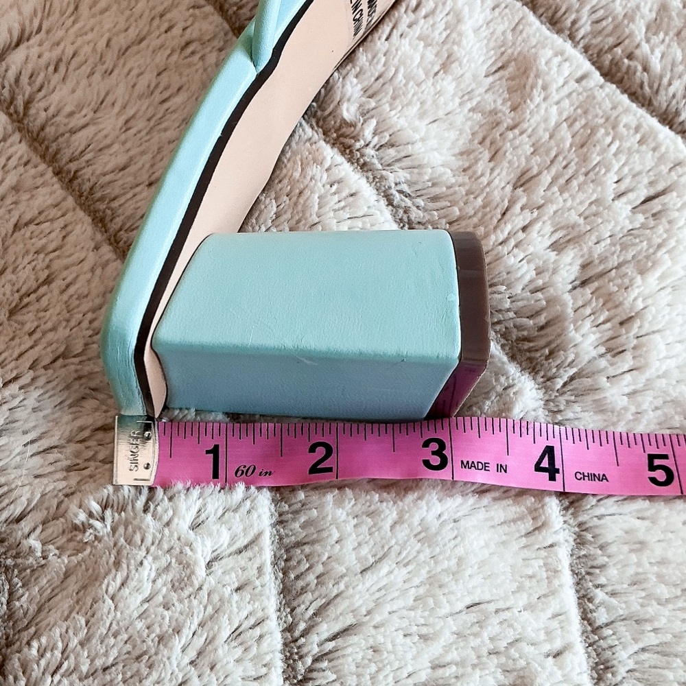 Lulus Jocelynn Aqua Strappy High Heel Sandals - Picture 9 of 11